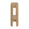 Alaterre Furniture Fluted Solid Wood Console Table 36 in Modern Entryway Table with Storage Shelf AFTBL-029 - alternate 4