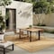 Homeroots 6' X 9' Natural And Brown Handmade Indoor Outdoor Area Rug 551069 - alternate 5