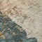 Homeroots 8' Taupe Blue And Lavender Round Abstract Washable Indoor Outdoor Area Rug 606082 - alternate 5