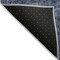 Homeroots 8' X 10' Blue And Black Damask Washable Indoor Outdoor Area Rug 605088 - alternate 5