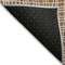 Homeroots 8' Orange Beige And Copper Round Striped Washable Indoor Outdoor Area Rug 583458 - alternate 2