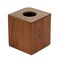 Homeroots Designer Genuine Teak Tissue Box Cover 475846 - alternate 5