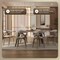 Leisuremod Modern Wooden Dining Chair, Washed Walnut Frame in Light Grey, Klyne Collection KCWW-22LGR - alternate 3