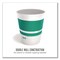 Perk Insulated Paper Hot Cups, 10 oz, White/Teal, 480PK PK-60910CT - alternate 3