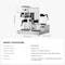Vevor 12 Cups Commercial Drip Coffee Maker with 3 Glass Carafes and 3 Warmers Office RBT-386-BD3 - alternate 3