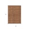 Homeroots 5' X 8' Orange And Ivory Geometric Washable Indoor Outdoor Area Rug 613573 - alternate 4