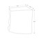 Monarch Specialties Accent Table 25"h, Indoor or Outdoor, Side Table, Nightstand, Bedroom, Living Room, Grey, Modern I 4115 - alternate 3