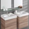 Dolle Flac 1.6 in. H X 1.6 in. W X 0.8 in. D Silver Metal Shelf Clips 15750 - alternate 2