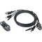 Iogear 6FT DVI USB KVM CABLE KIT G2L702UTAA3 - alternate 2