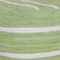 Homeroots 18" Green And White Cotton Cube Striped Pouf Ottoman 534110 - alternate 2