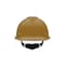 Msa Safety V-Gard Slotted Cap, HDPE, Fas-Trac III Suspension, Type I, Class E, Gold (standard size) 475365 - alternate 2