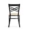 Flash Furniture HERCULES Black  inX in Back Metal Restaurant Chair - Tan Vinyl Seat XU-6FOBXBK-TNV-GG - alternate 3