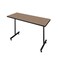 Regency Kobe T-Base Training Seminar Table, 66 in W, 30 in L, Noble Oak MKTRCT6630NO - alternate 1