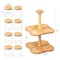 Basicwise Kitchen Stuff, Bamboo, Beige, 7.25 in W, 12 in H, 7.75 in L QI004705 - alternate 5
