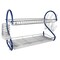 Better Chef 2-Tier 22 in. Chrome Plated Dish Rack in Blue DR-226B - alternate 1