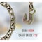 Mytee Products 2 inx30 ft Orange Ratchet Strap w/ Chain Anchor 4000 # WLL Hi Abrasion Tie Down, 2PK RS230ACx2 - alternate 3