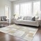 Homeroots 8' X 10' Ivory Beige And Gray Geometric Washable Indoor Outdoor Area Rug 613220 - alternate 3