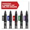 Sharpie S-Gel High-Performance Gel Pen, Retractable, Medium 0.7 mm, Blue Ink, Black Barrel, 4PK 2096172 - alternate 4