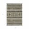 Homeroots 9' X 12' Taupe Beige And Ivory Southwestern Washable Indoor Outdoor Area Rug 582870 - alternate 5