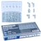 Neiko Grease Fitting Assortment, 110 Piece, Metric, Straight & Angled Zerk Grease Fittings Kit 50466A - alternate 1