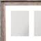 Homeroots 5" x 7" Natural Distressed Reclaimed Wood Hanging Picture Frame with Mat 380300 - alternate 3