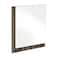 Homeroots 41" Ebony Wood Framed Mounted Dresser Mirror 282643 - alternate 1