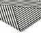 Homeroots 9' X 12' White And Black Geometric Washable Indoor Outdoor Area Rug 612164 - alternate 3