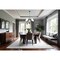 Z-Lite Jisele Matte Black 5 Light Chandelier 4505-5MB - alternate 4