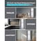 Black&Decker 20.1 cu. Ft. Top Mount Refrigerator / Freezer with ice maker -Stainless Look BR2010JIMS - alternate 4