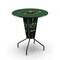 Holland Bar Stool Co Lighted 42" Black Minnesota Wild Pub Table L218B42MinWld36RMinWld - alternate 1