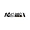 K&M Mfg Lower Cab Kit for Allis Chalmers 7020 Series Tractors Black Belly Black Vinyl 4001 - alternate 1