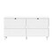 Homeroots 59" White Wood Accent Cabinet With Six Drawers 716336 - alternate 1