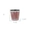 Homeroots 5in Brown and Off White Textural Tone On Tone Recycled Plastic Indoor Outdoor Round Pot Planter 488309 - alternate 2
