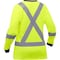 Bisley ANSI Type R Class 3 Women's Long Sleeve Shirt with X-Back 313W6118X-Y/S - alternate 2