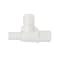 Everflow 3/4'' x 1/2'' x 3/4'' PEX Barb Reducing Tee Pipe Fitting; Plastic Poly Alloy PPRT3413 - alternate 3