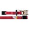 Mytee Products 2in x 30ft Ratchet Straps w/flat hook, WLL 3,333 Trailer Tie Down - Red, 10PK RS230Rx10 - alternate 3