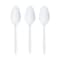 Smarty Had A Party Medium Weight Disposable Plastic Teaspoons, 1000PK 754-CASE - alternate 4