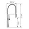 Blanco culina Sensor 1.5 GPM, Chrome 527471 - alternate 4