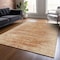 Homeroots 9' X 12' Salmon And Copper Abstract Washable Indoor Outdoor Area Rug 587648 - alternate 4