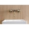 Kingston Brass Double-Handle Wall Mount Bathroom Faucet, Antique Brass KS2113AX - alternate 2