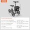 Vevor Knee Scooter Aluminum Steerable Knee Walker Folding Recovery Scooter 350LB HFK-9277KD - alternate 2
