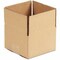 Universal Fixed-Depth Corrugated Shipping Boxes, Regular Slotted Container, 6inX6inX4in, Brown Kraft, 25PK UFS664 - alternate 2