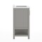 Flash Furniture Vega 24in. Vanity w/Sink, Storage Cabinet, Marble Counter & Gold Hardware, Gry/Wht FS-VEGA24-GY-HDGLD-GG - alternate 5