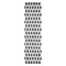 World Rug Gallery Scandinavian Arrow Shag Runner Rug 2 ft 3 in x 8 ft Anthracite WR126ANTHRACITE2X8 - alternate 3