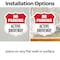 Signmission No Parking Shield Sign Active Driveway, 4 inch X 4 inch, Vinyl Decal, 2PK SHI-D-2PACK-4-397 - alternate 3