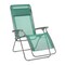 Homeroots 27" Green Metal Outdoor Zero Gravity Chair with Green Cushion 373474 - alternate 1
