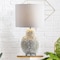 Jonathan Y Seashell Rosette 24" LED Table Lamp, Cream JYL1049A - alternate 3