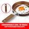 Bakken-Swiss Mini Nonstick Egg and Omelet Pan, Eco-Friendly, Copper/Golden, 5.5, 2PK BKCWMIN55 - alternate 3