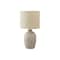 Monarch Specialties Lighting, Table Lamp, 18"h, Beige Ceramic, Beige Shade, Contemporary I 9783 - alternate 1