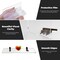 Fab Glass And Mirror Acrylic Shelf 6 x 24inces Chrome Bracket 3/4in Thickness Acrylic Pack of 1 AS19CC-6x24CH1P - alternate 4